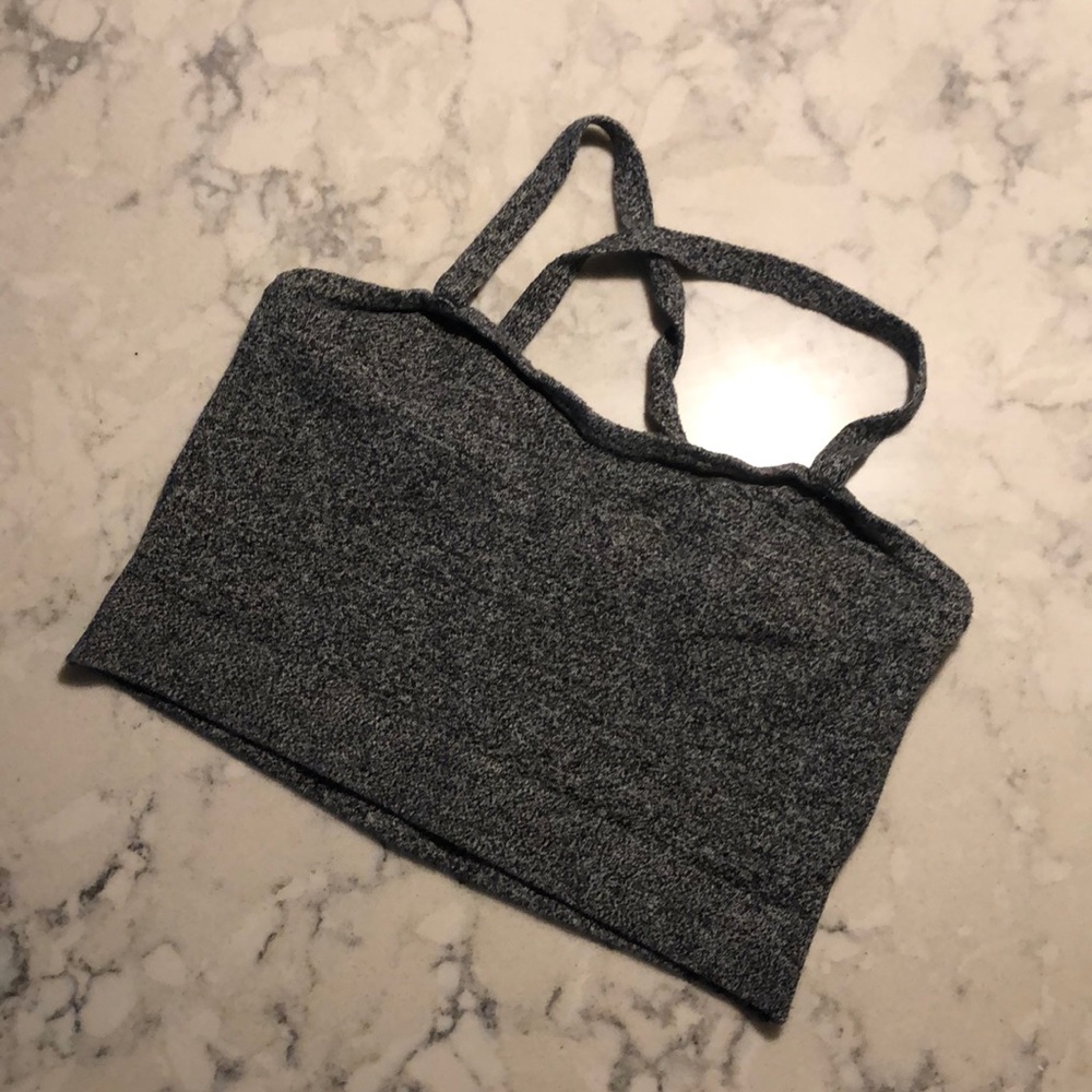 American Apparel crop bandeau top